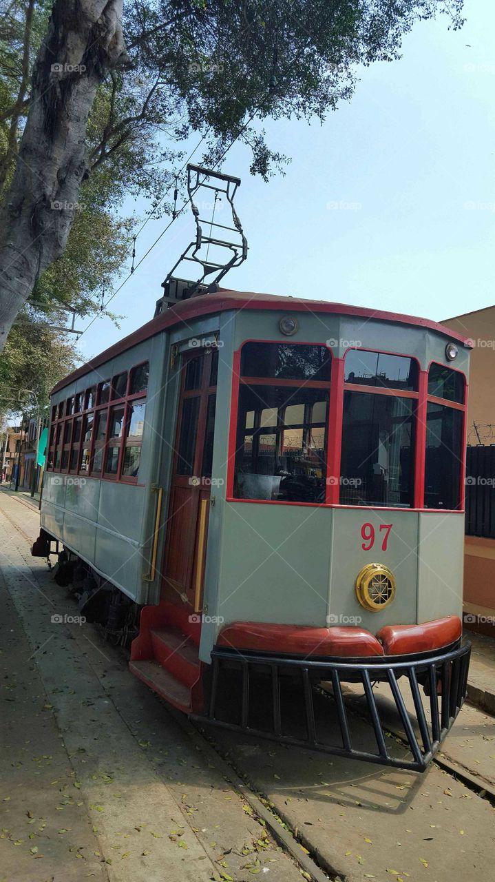 Barranco, Lima, Peru ,tramway