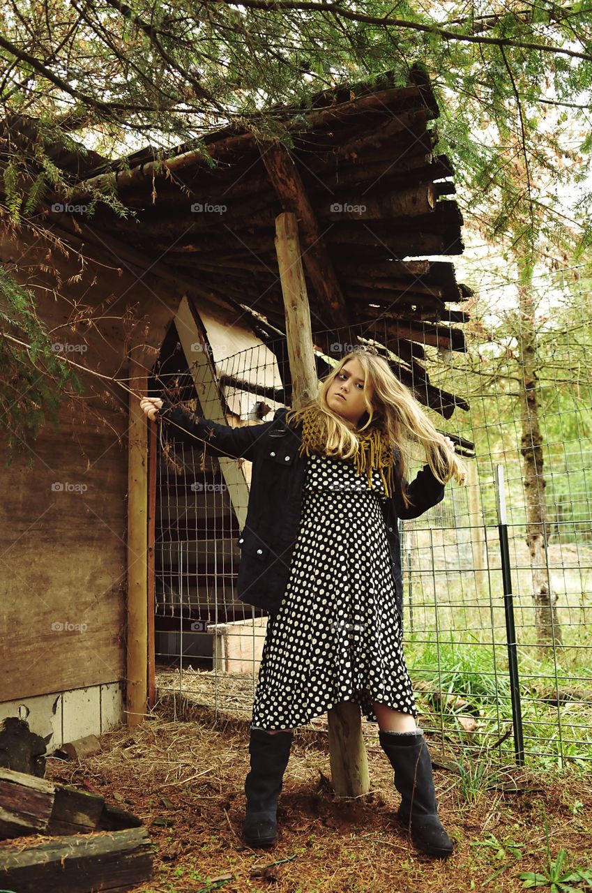 Out of her mind . Pre-Halloween fun