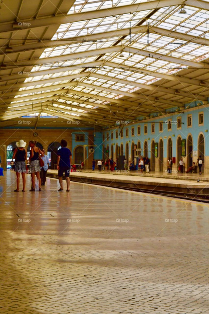 Lisbon train station 