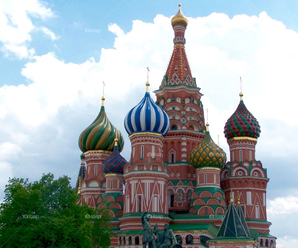 Saint Basil's Cathedral, Moscow, Russia