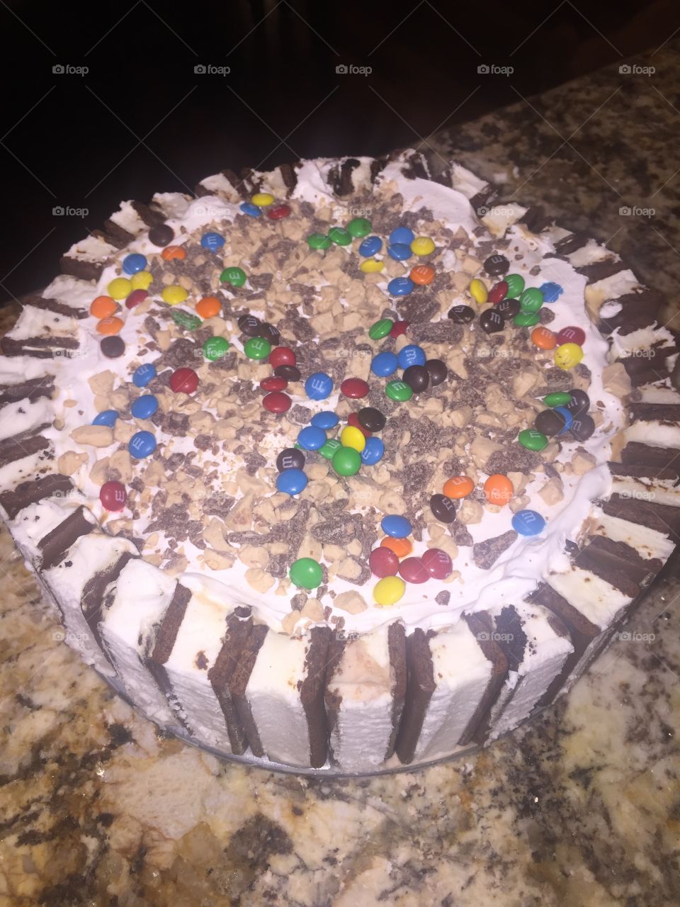 Ice cream cake ready for summer 