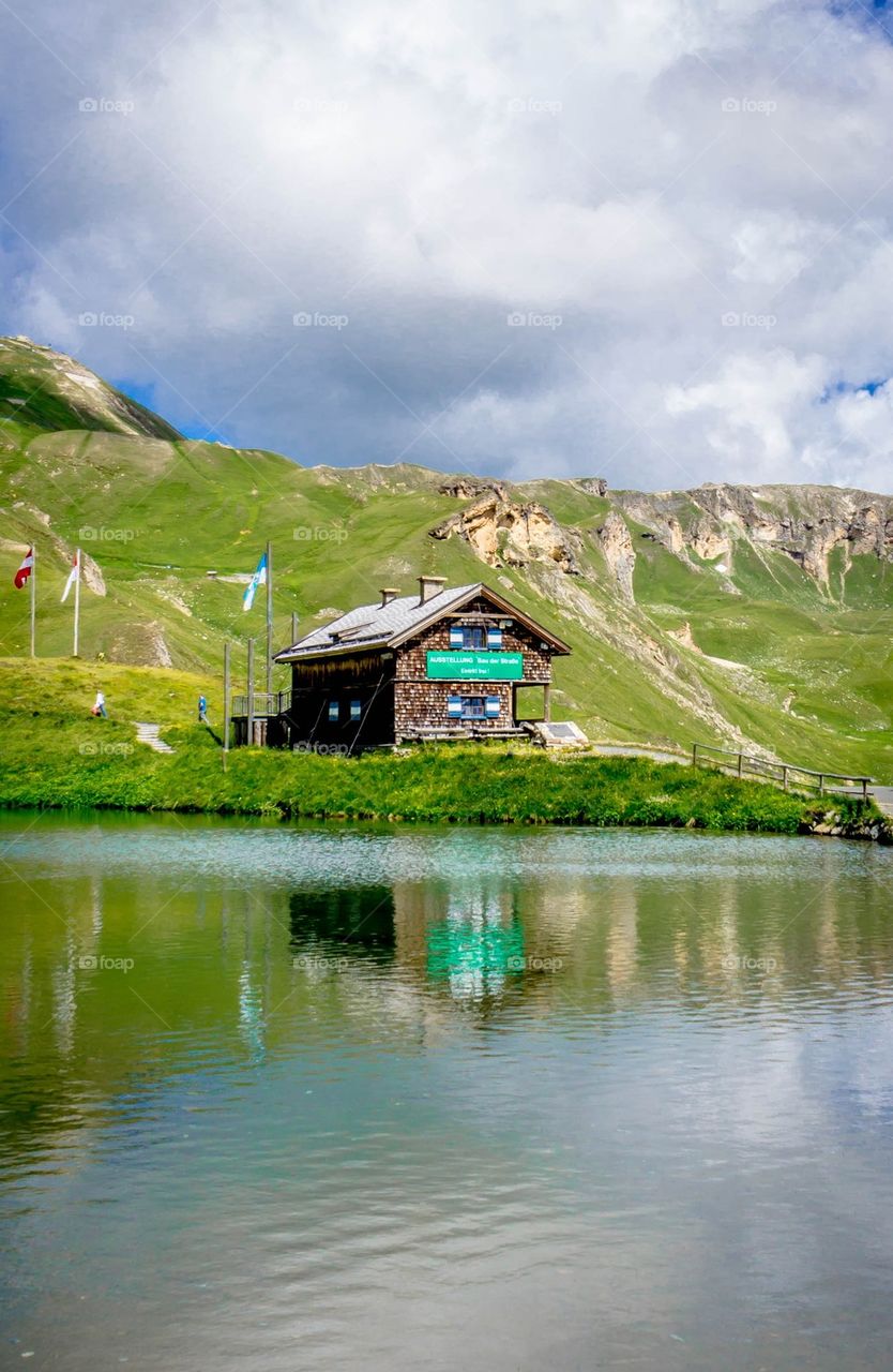 Cabin by the lake