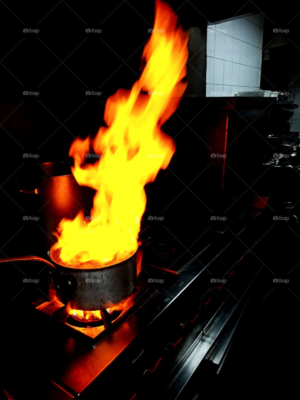 hot fire burn cook