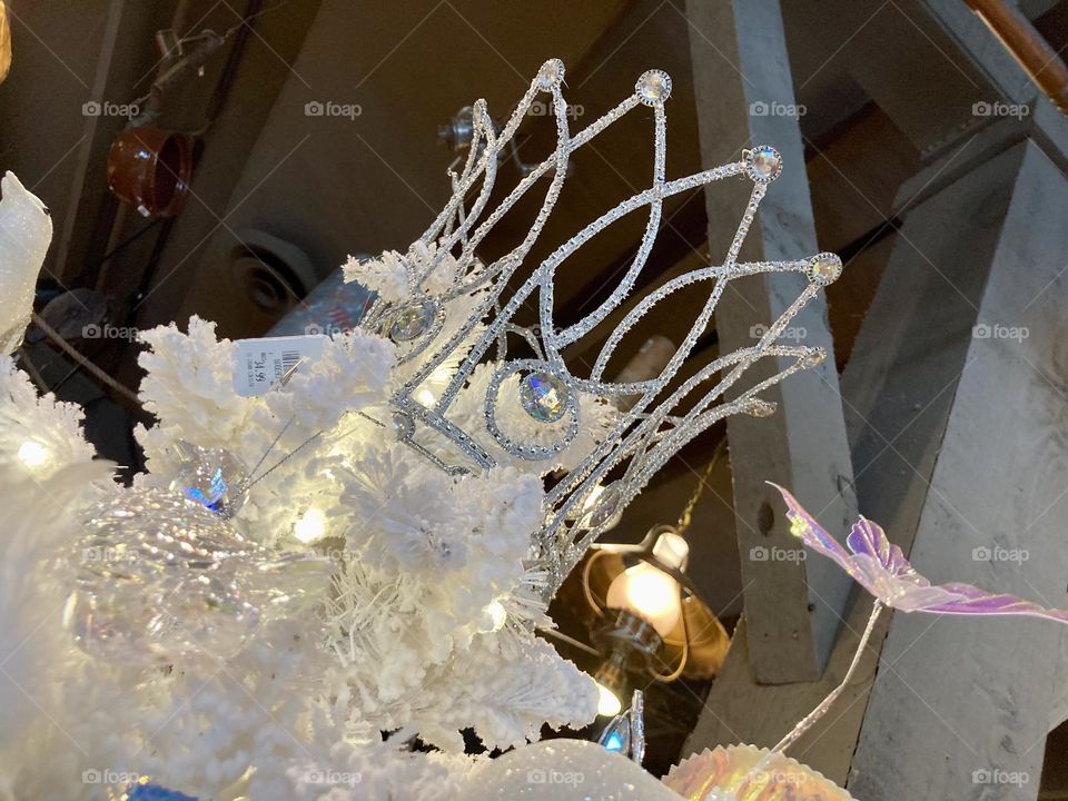 Christmas decor at Cracker Barrel 