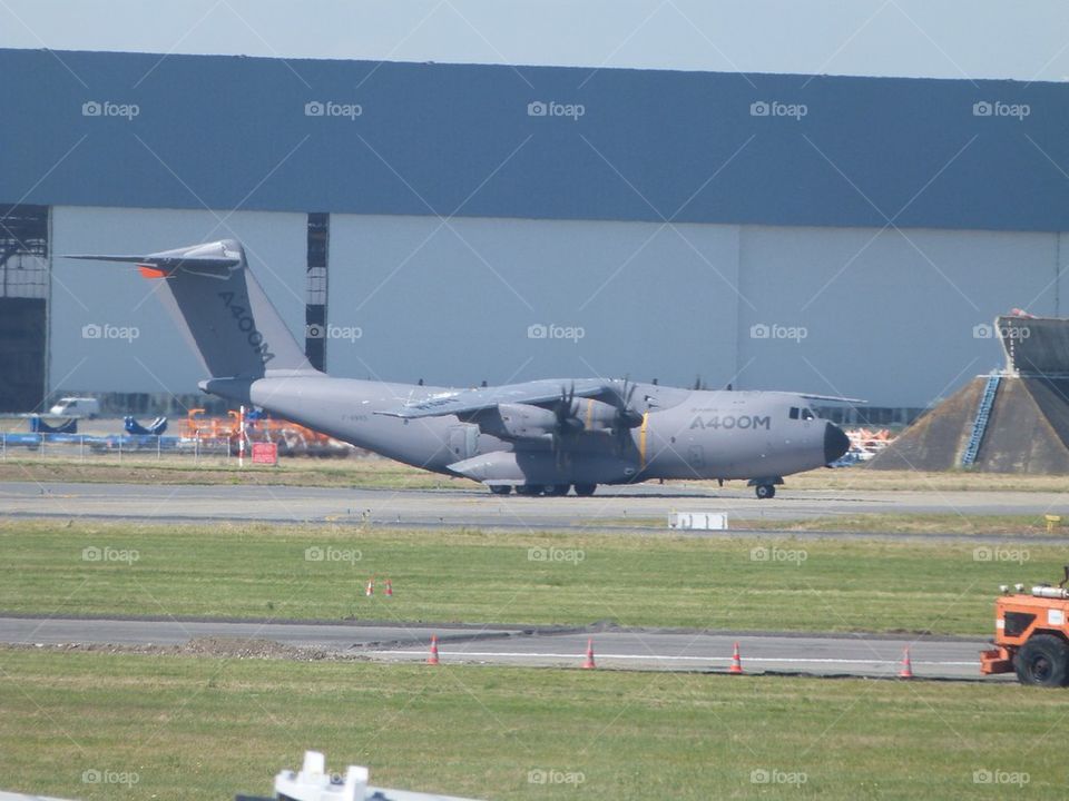 A400 at Toulouse airport