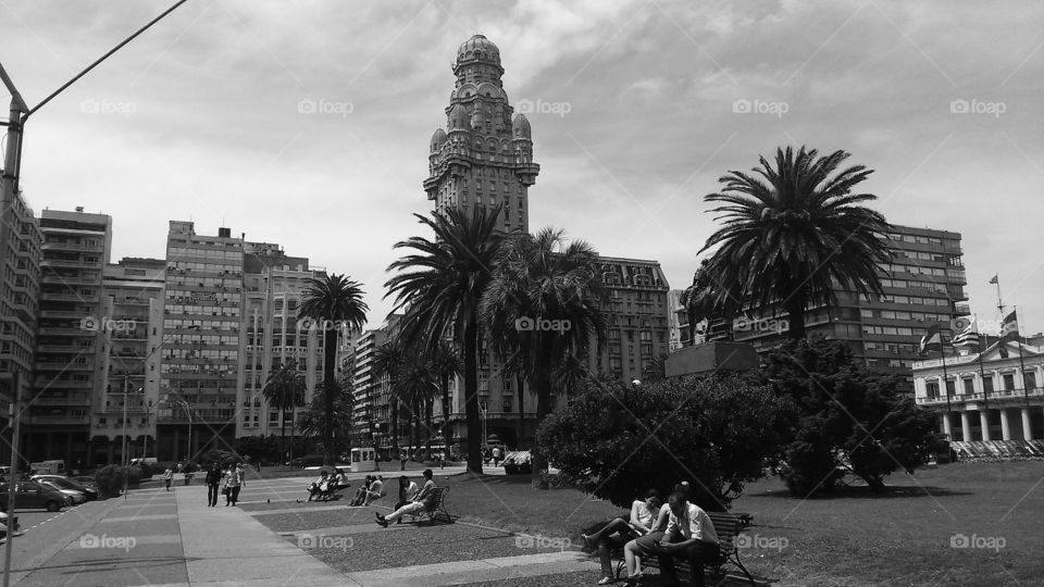 Plaza Independencia Montevideo, Uruguay