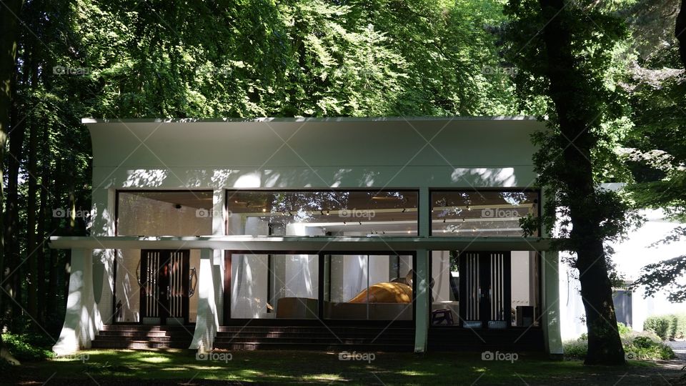 Museum in a park in Antwerp