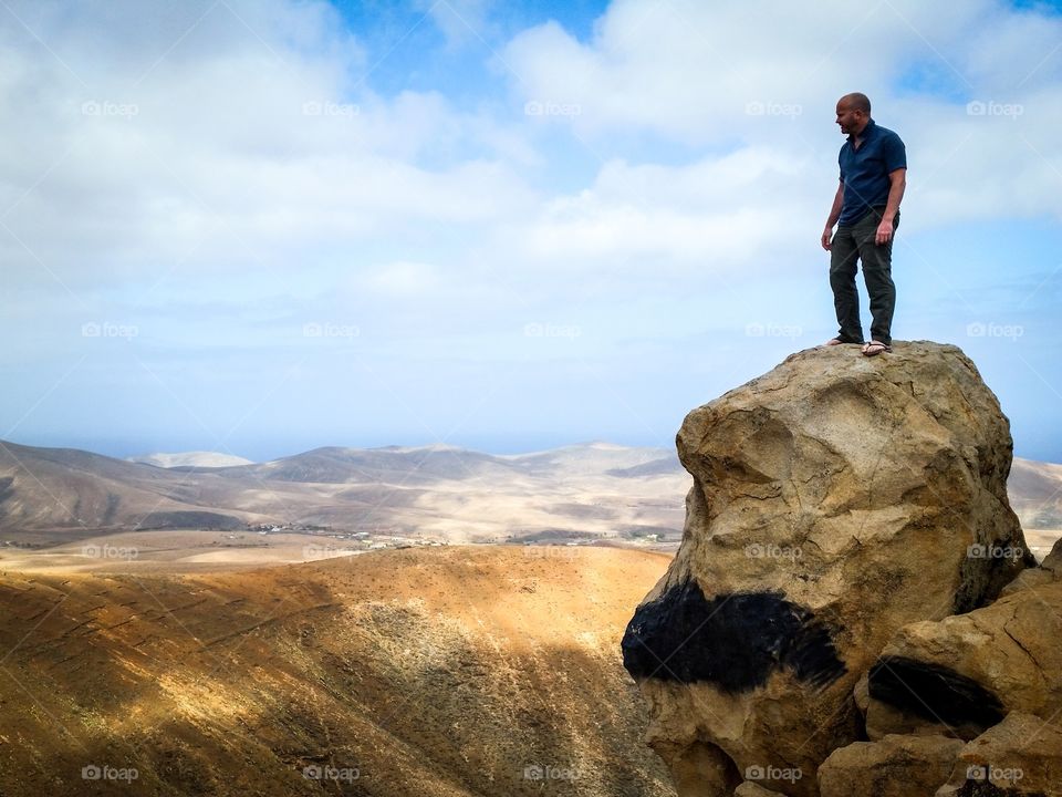 Lookout . View from the rock 