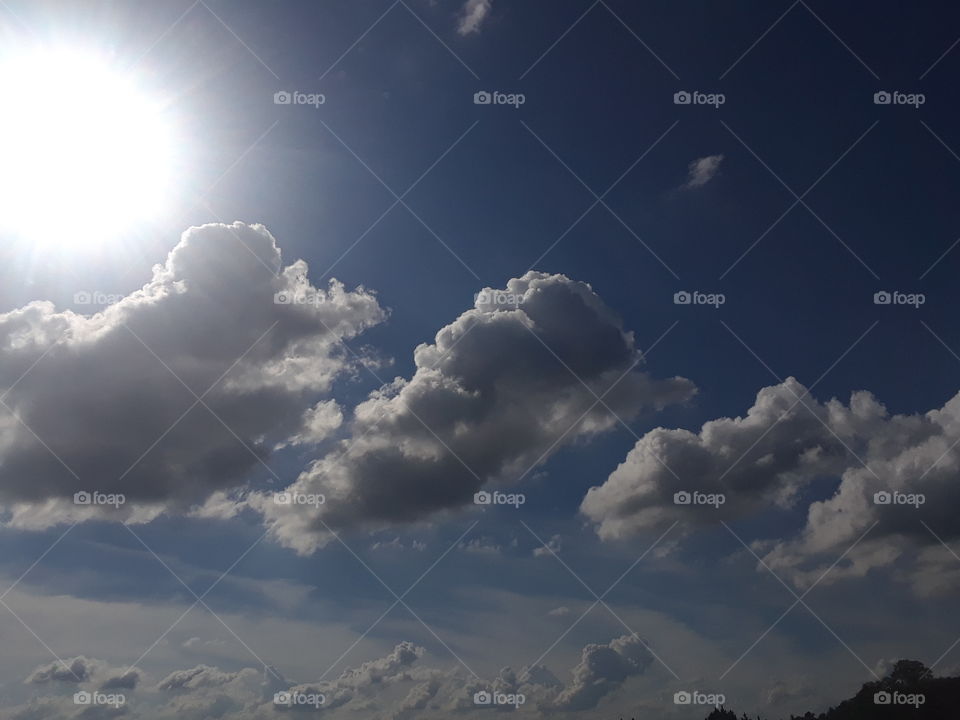 Marshmallow Fluff Clouds