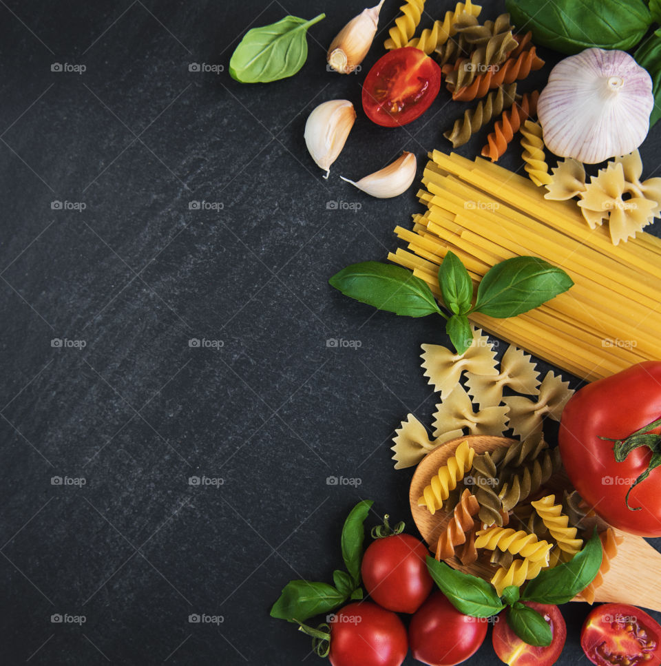 Italian food ingredients 