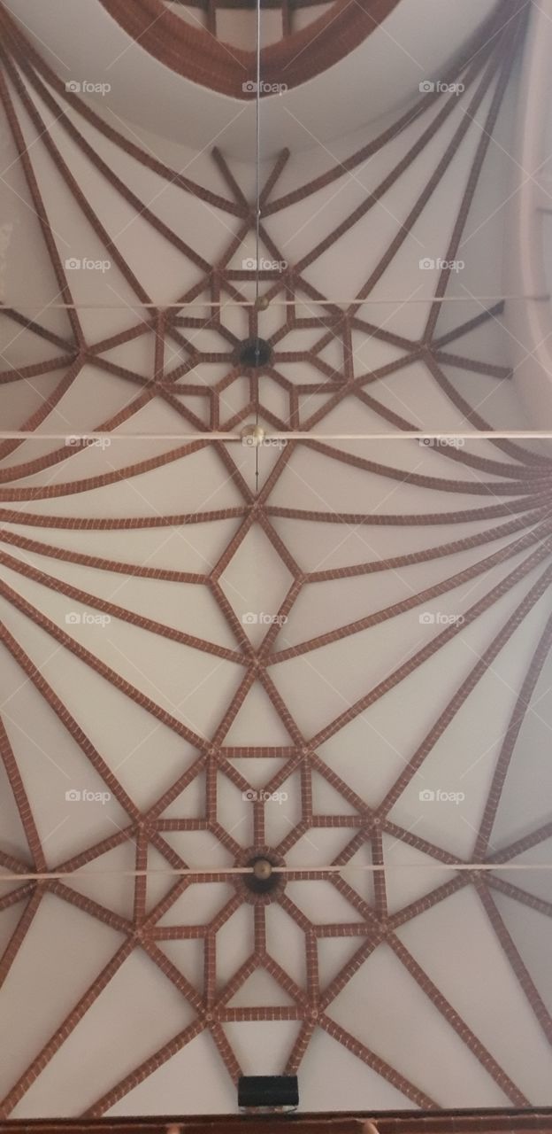 Beautiful catholic church in Vilnius, Lithuania