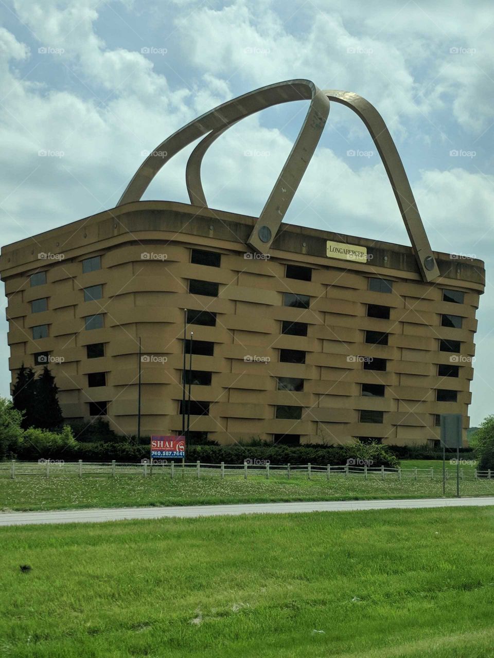 A picture of the Longaberger Basket in Ohio