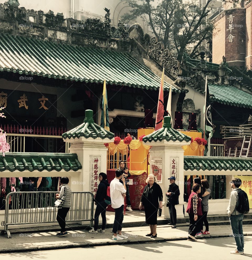 Man Mo temple 