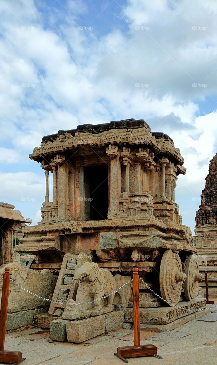 Hampi stone chariot