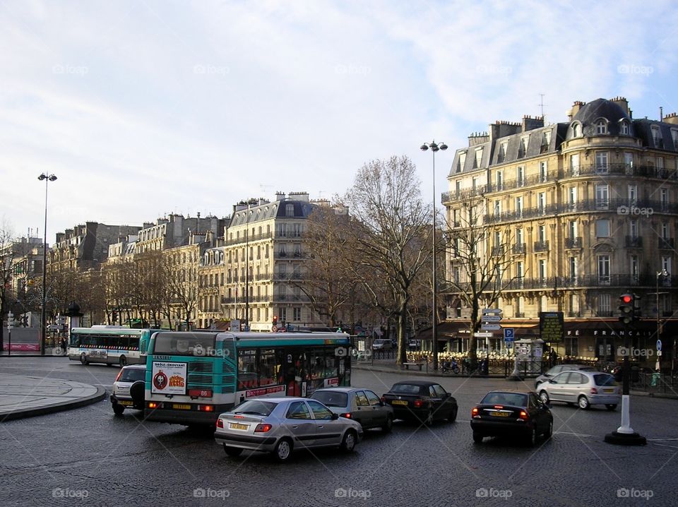 Traffic in Paris