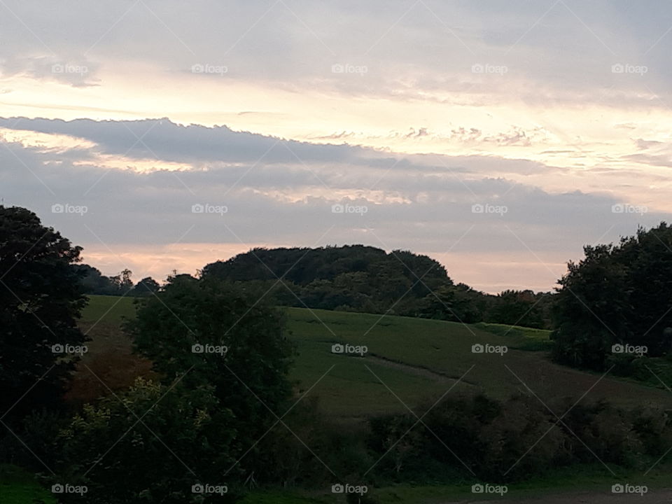 Dusk In The Countryside