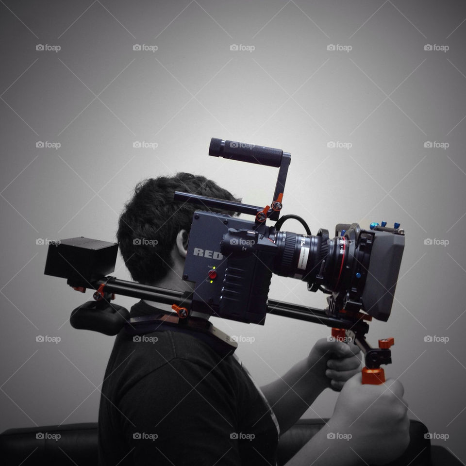 camera video rig cameraman by jehugarcia