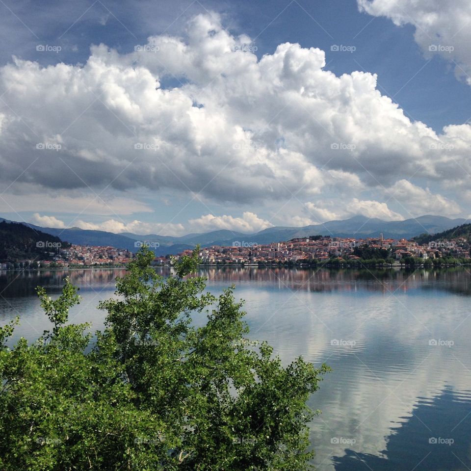Kastoria. Lake city