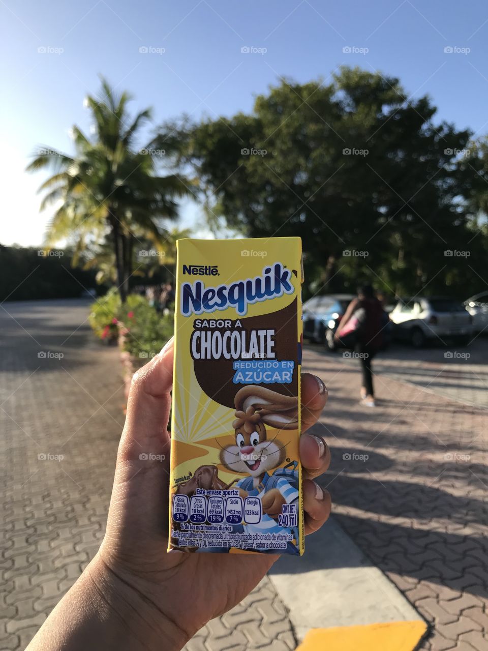 I had this refreshing drink when I was in Mexico being a tourist. Chocolate milk makes me happy 😊