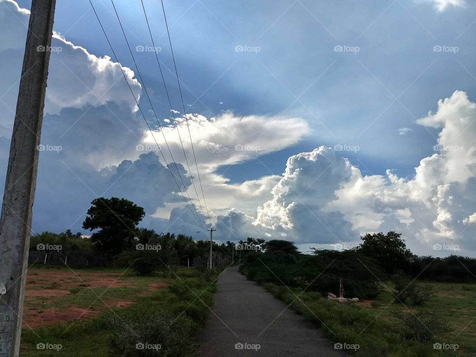 real nature sky