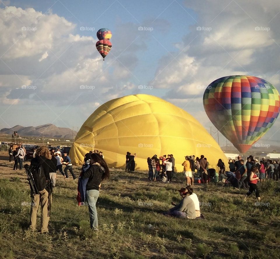 Balloon Fest in the Desert NM TX 