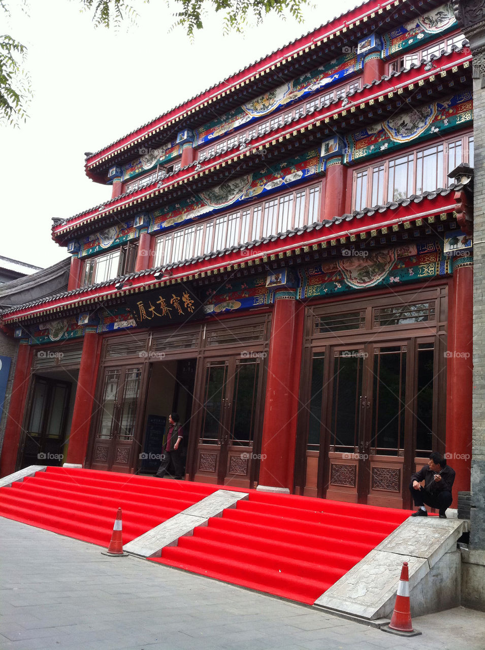 red china house tourism by n2knee
