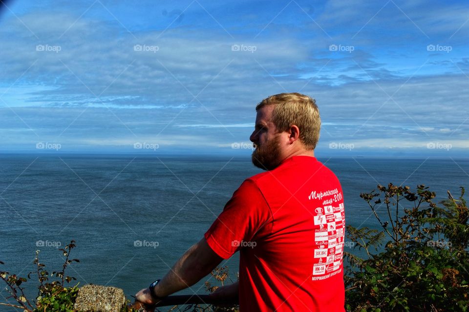 Looking out to the Irish Sea