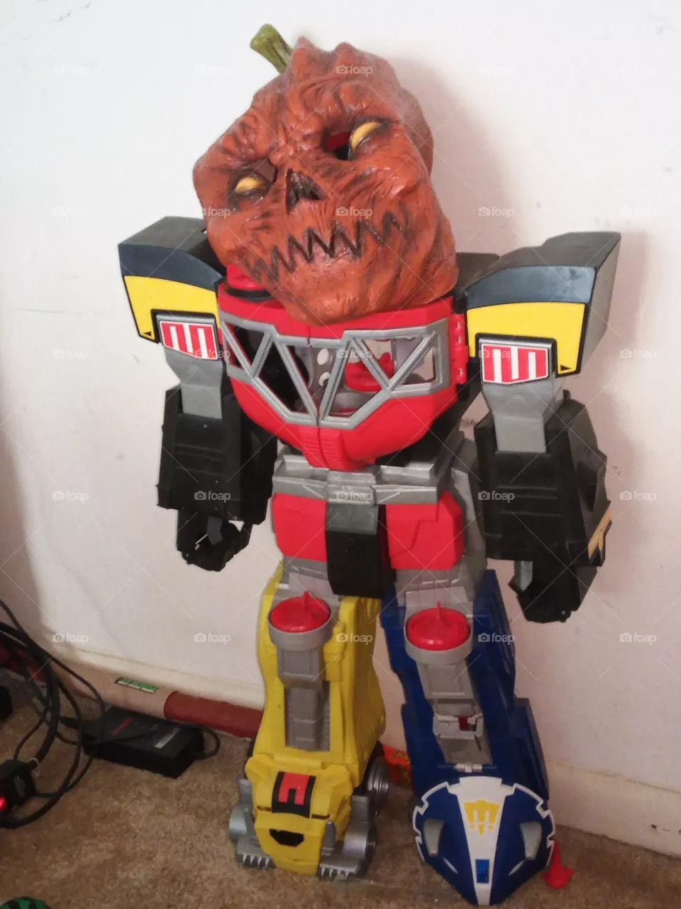 Halloween Mask, Megazord, Toys, Creative, fun, plastic, Power Rangers