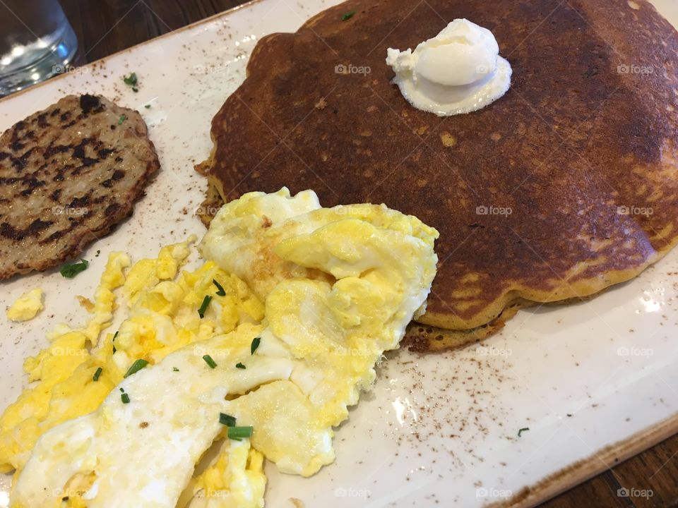 Pumpkin Pancake Breakfast 