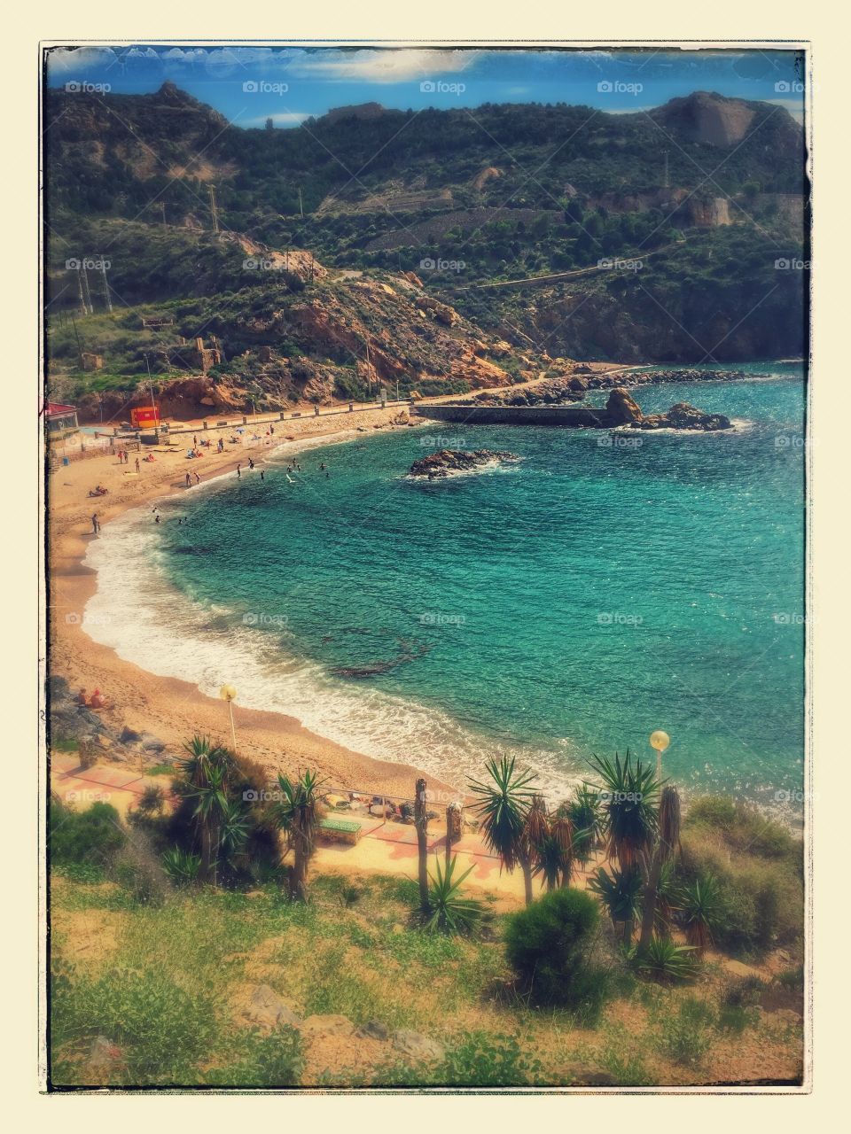 A beautiful Spanish beach