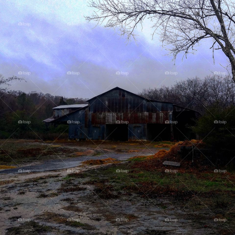 abandoned barn