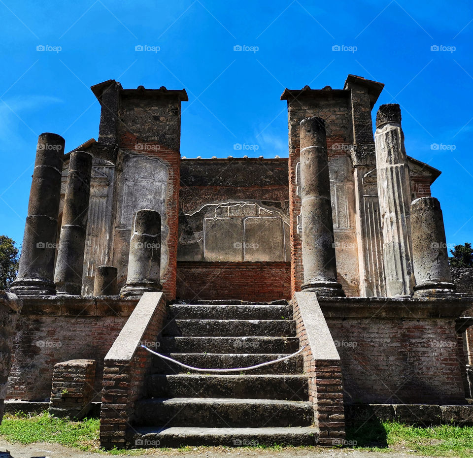 Ruins of Pompeii, Italy.