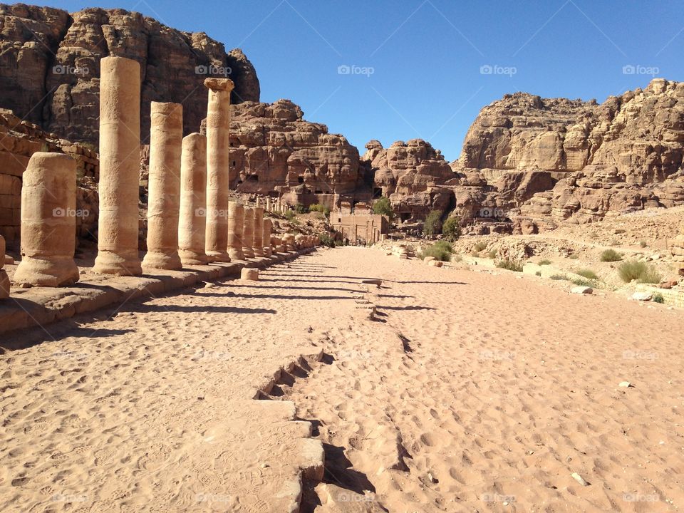 Archaeology, Ancient, Desert, Travel, No Person