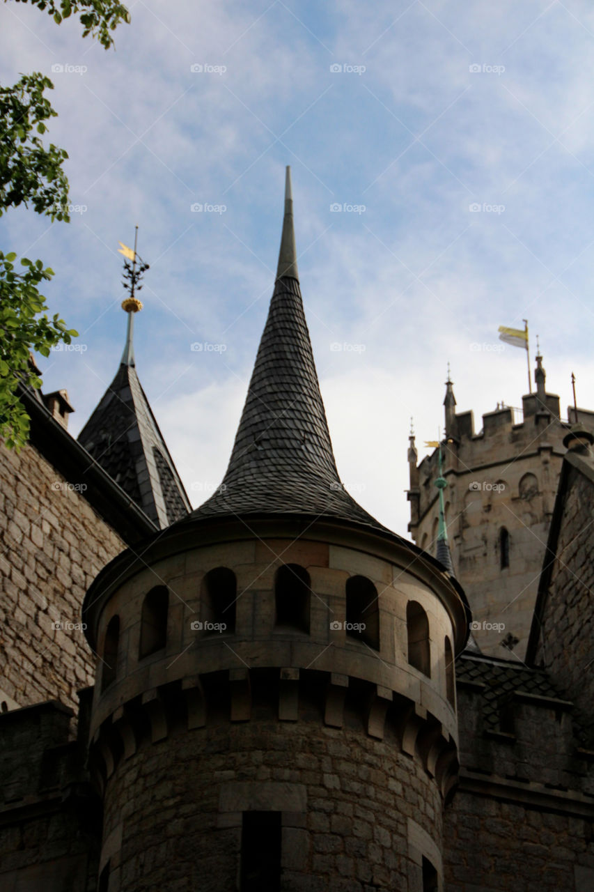 architecture germany roof flags by stef79