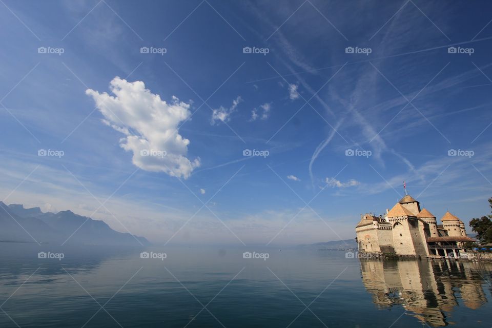 Chillon Castle Lake Geneva Switzerland