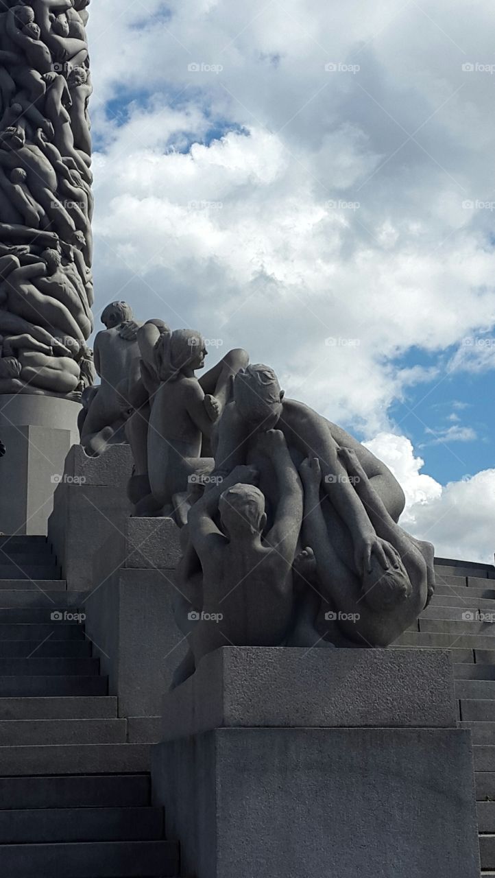 statue in vigelandsparken