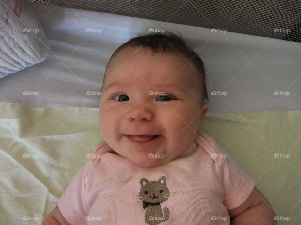 Smiling baby