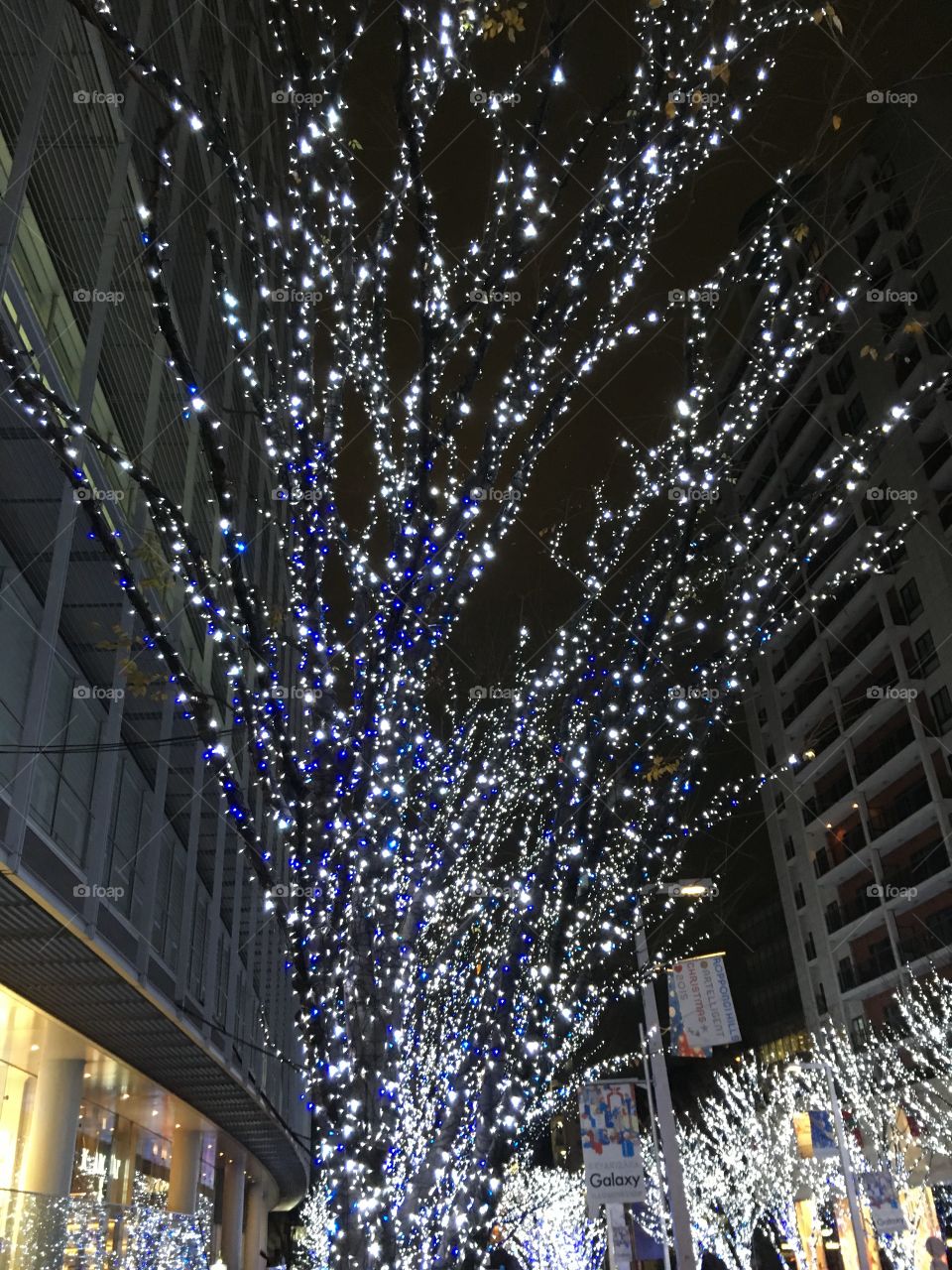 Christmas illumination in Roppongi