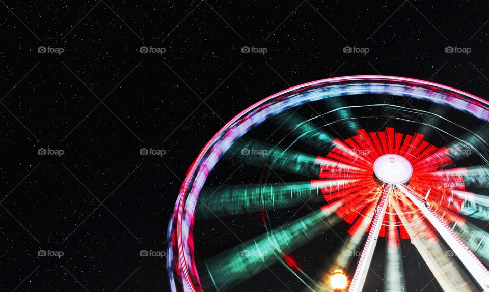 Panoramic wheel in Bruxelles