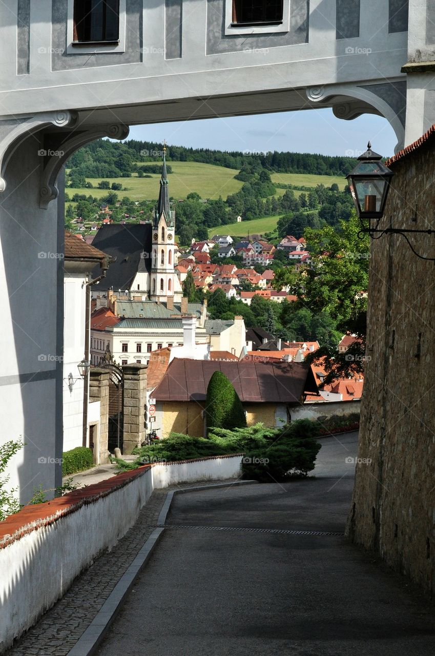 Cesky Krumlov. Czech.