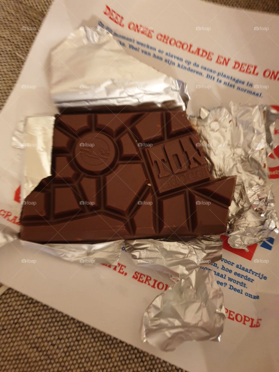 slave free chocolate