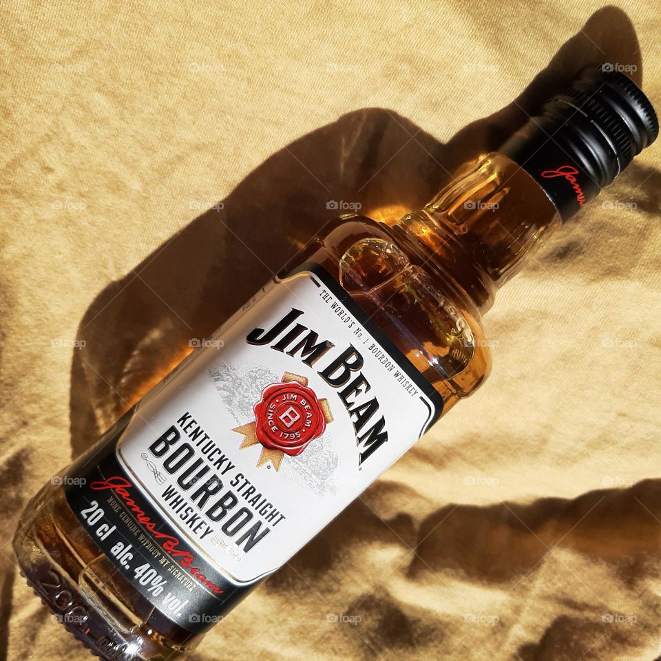 Jim beam bottle