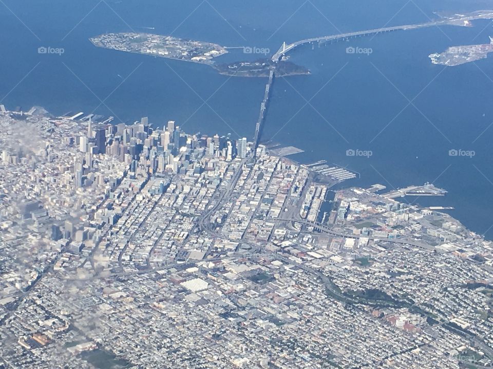 Aerial view of cityscape