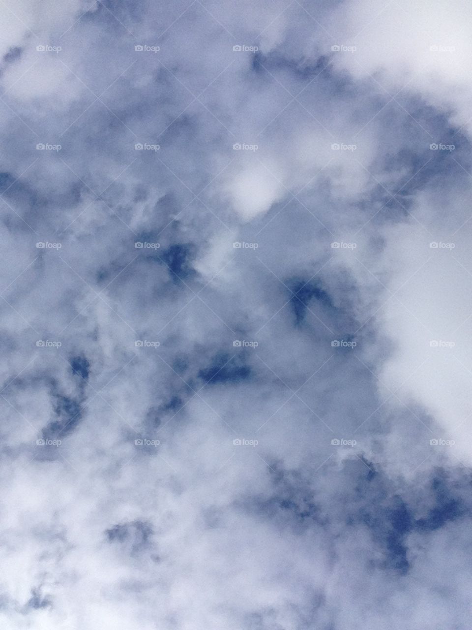 clouds on a sunny day