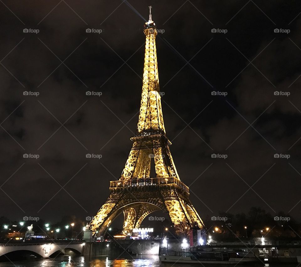 The Eiffel Tower, Paris, 