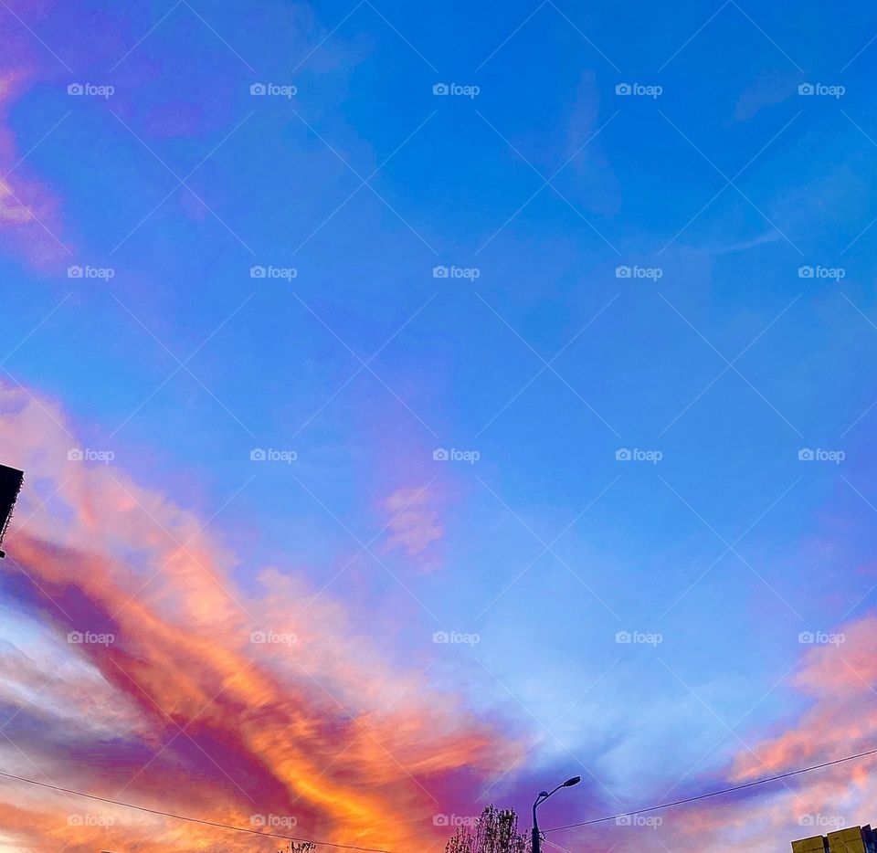 #sky #fire #clouds
#sunset #