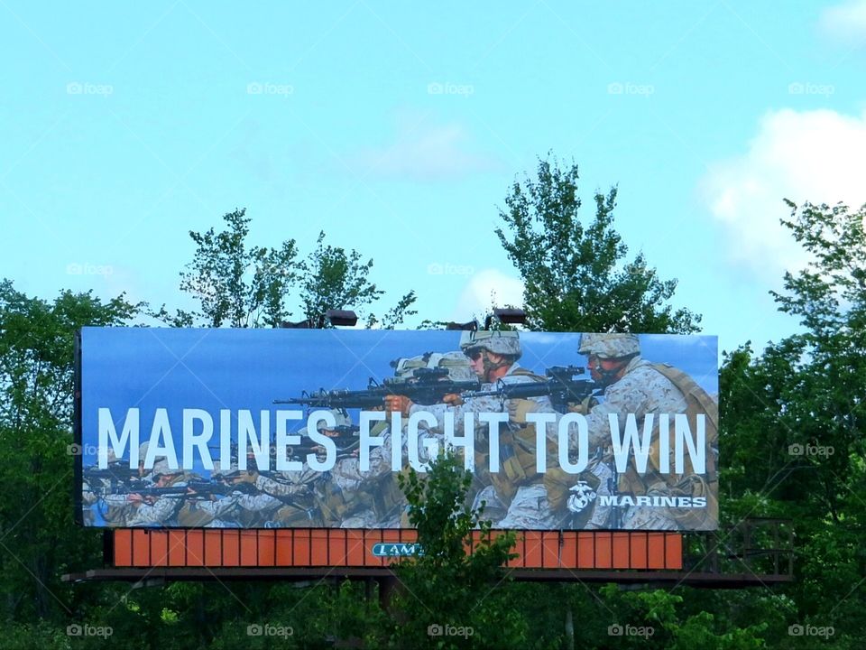 Marines Billboard