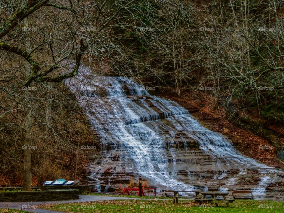 Base of Buttermilk Falls