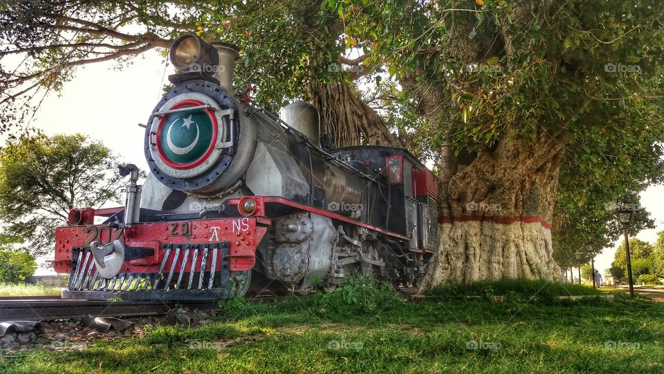 Golra Sharif Railway Heritage Museum in Islamabad, Pakistan.