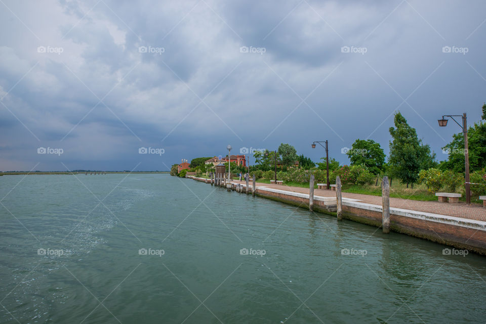 Water, River, Lake, Sky, Nature